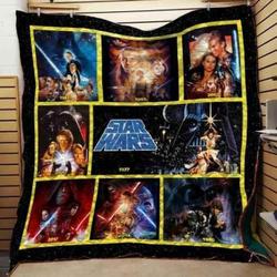 8 Episodes For Fans Star Wars Blanket Th0907 Quilt and Home Decor