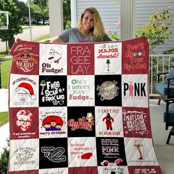 A Christmas Story Movie All Season Plus Size Quilt Blanket and Home Decor