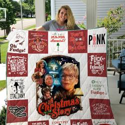 A Christmas Story Quilt Blanket For Fans Ver 17-3 and Home Decor