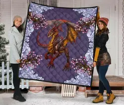 A Dragon Quilt Libhu Fuct2409 and Home Decor