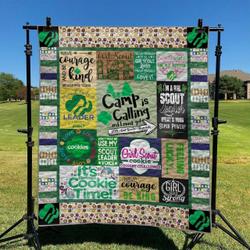 A Girl Scout Strong DHCKL0909 Quilt Blanket and Home Decor