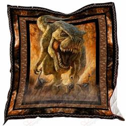 A Huge Dinosaur Quilt Liavg Fuct2409 and Home Decor
