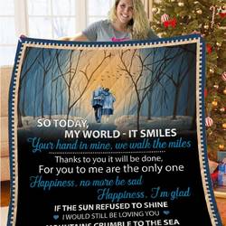 A Letter To My World Quilt Blanket A183 and Home Decor