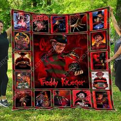 A Nightmare On Elm Street Vr1 Quilt Blanket and Home Decor