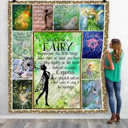 Aa Go Where Your Dreams Take You Fairy Quilt Lifsw Fuct2409 and Home Decor