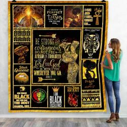 Aa Joshua African Proud Quilt Ligfi Fuct2409 and Home Decor