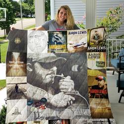 Aaron Lewis Quilt Blanket and Home Decor