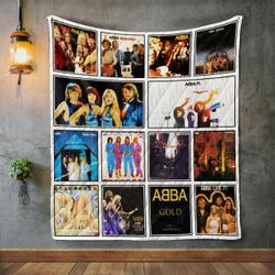 Abba Album Covers Quilt Blanket and Home Decor