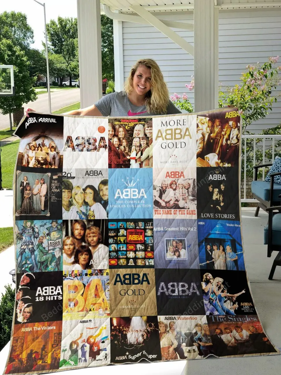 Abba Quilt Blanket For Fans Ver 25 and Home Decor