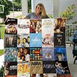 Abba Quilt Blanket For Fans Ver 25 and Home Decor