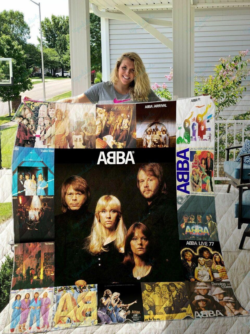 Abba Style 2 Quilt Blanket and Home Decor