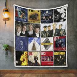 Abc Album Covers Quilt Blanket and Home Decor