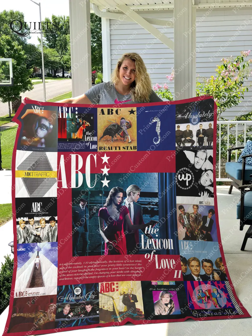 Abc Band Quilt Blanket For Fans Ver 17 and Home Decor