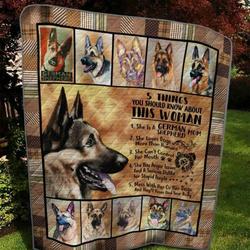 About German Shepherd Quilt Blanket  Quilt and Home Decor