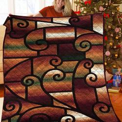 Abstract Jfj Quilt Fv and Home Decor