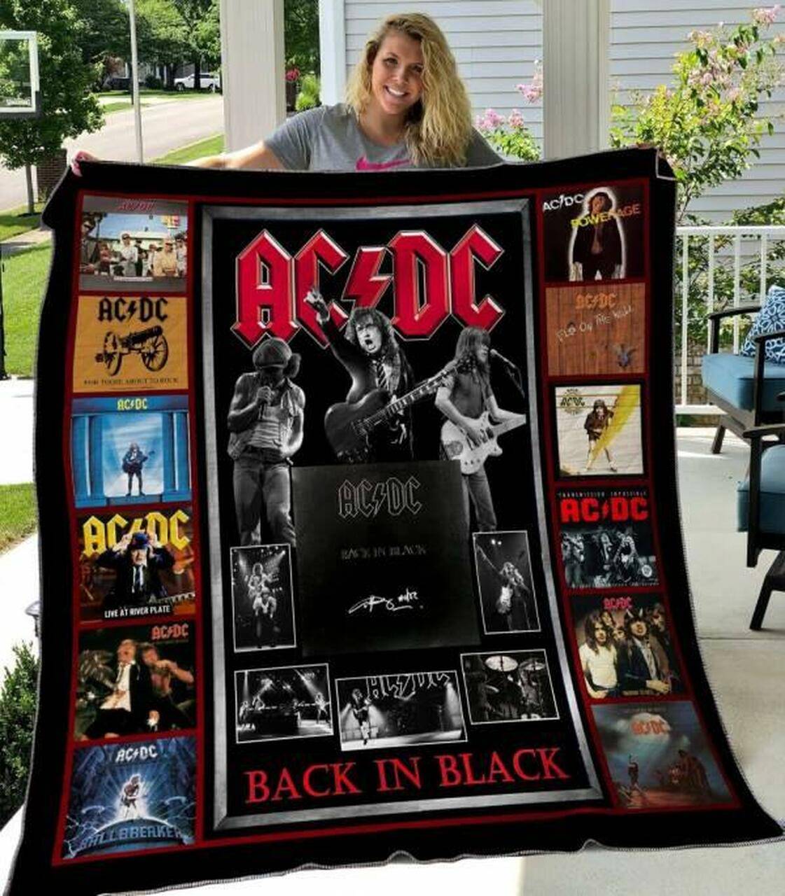 Ac Dc Quilt Blanket Hvt240501 Quilt and Home Decor