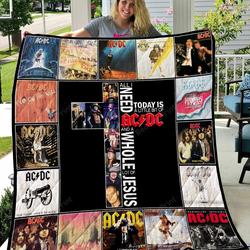 Acdc Quilt Blanket and Home Decor