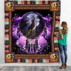 Ad Wolf Dreamcatcher Quilt Liggq Fuct2409 and Home Decor