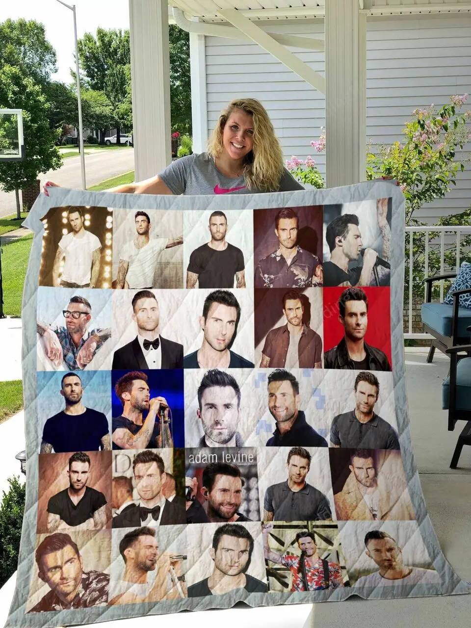 Adam Levine Quilt Blanket 01 and Home Decor