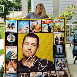 Adam Sandler Quilt Blanket 01 and Home Decor