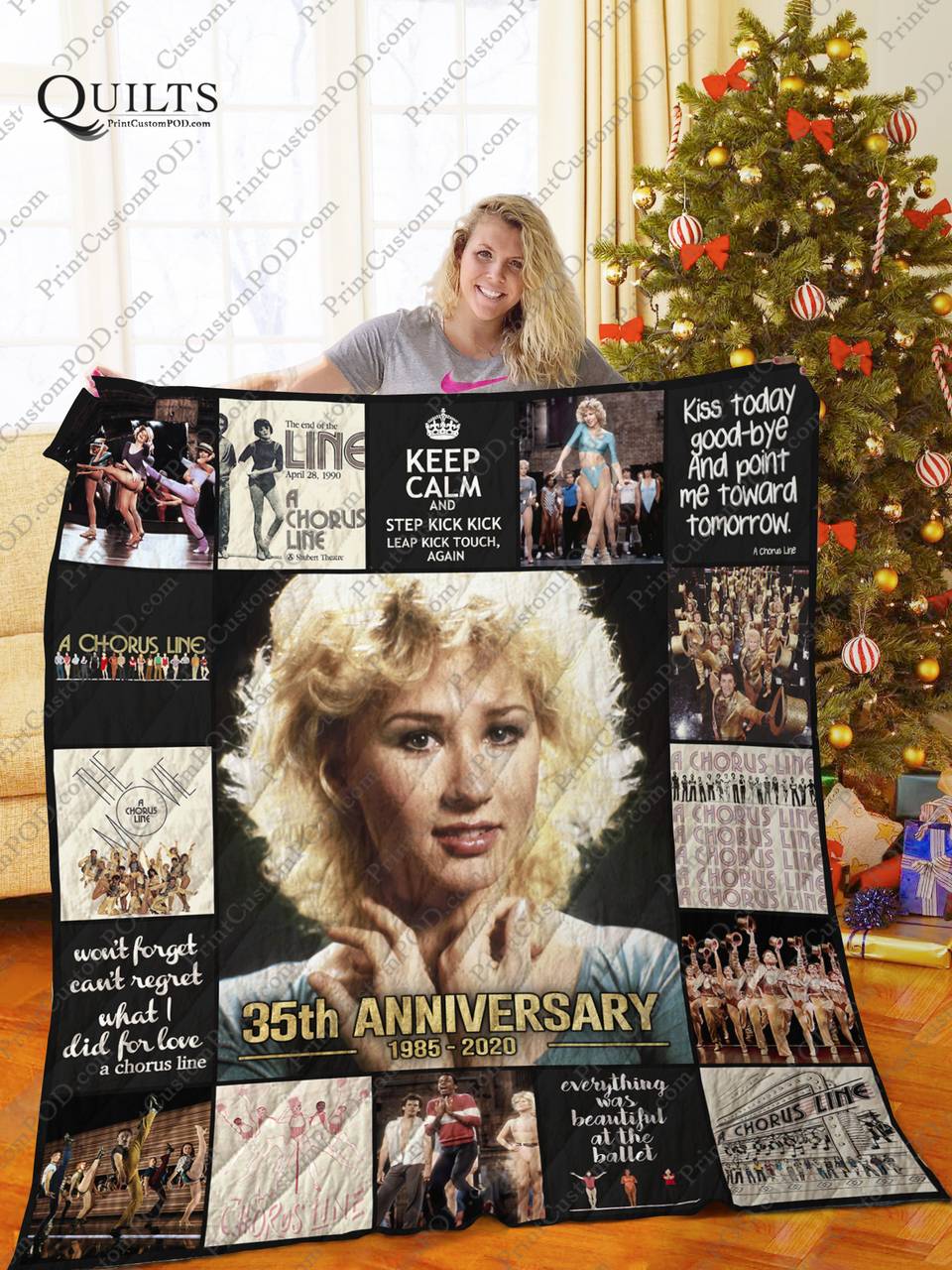 Adu - A Chorus Line Quilt Blanket Ver 1 and Home Decor