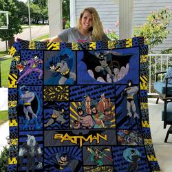 Adu Batman The Animated Series Quilt Blanket Ver 1 and Home Decor