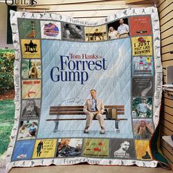 Adu -Forrest Gump Quilt Blanket and Home Decor