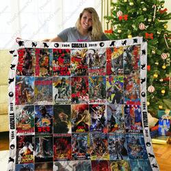 Adu - Godzilla Quilt Blanket Ver 3 and Home Decor