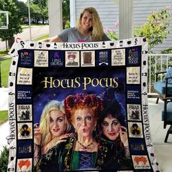 Adu - Hocus Pocus Quilt Blanket Ver 1 and Home Decor
