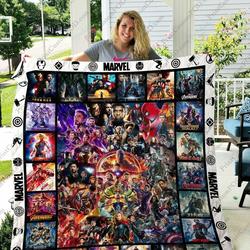 Adu Marvel Quilt Blanket Ver 5 and Home Decor