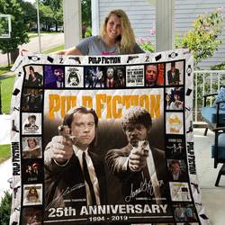 Adu -Pulp Fiction Quilt Blanket Ver 2 and Home Decor