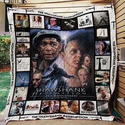 Adu -The Shawshank Redemption Quilt Blanket and Home Decor