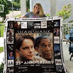 Adu -The Shawshank Redemption Quilt Blanket Ver 1 and Home Decor