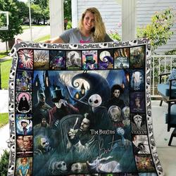 Adu Tim Burton Quilt Blanket and Home Decor