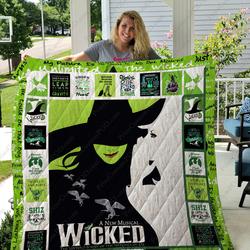 Adu - Wicked Musical Quilt Blanket Ver 2 and Home Decor