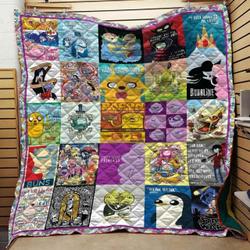 Adventure Time Blanket Th1807 Quilt and Home Decor
