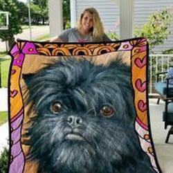Affenpinscher Quilt Blanket Luk4o0 Dhc0301806dd and Home Decor