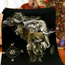 Africa Jfj Quilt Lf and Home Decor