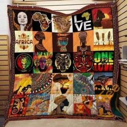 AFRICAN CULTURE 02 Blanket TH0807 Quilt and Home Decor