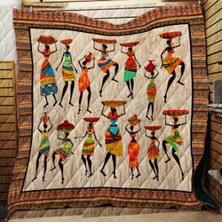 African Girls - Quilt and Home Decor