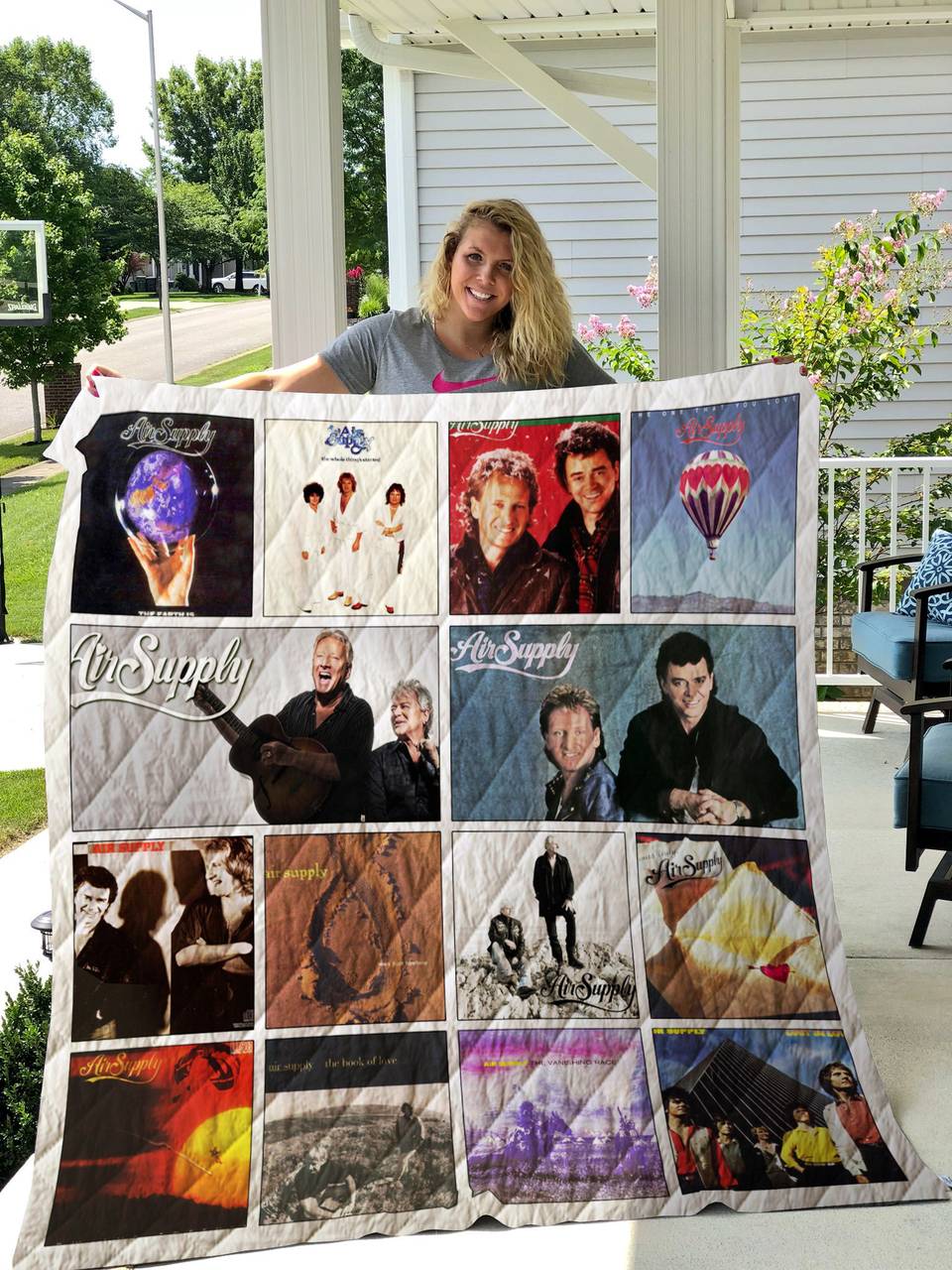 Air Supply Albums Quilt Blanket Ver 14 and Home Decor