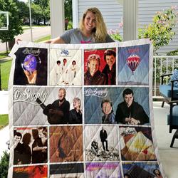 Air Supply Albums Quilt Blanket Ver 14 and Home Decor