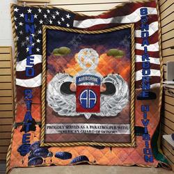 Airborne Division Quilt Jsy and Home Decor