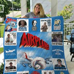 Airplane Quilt Blanket For Fans Ver 17 and Home Decor