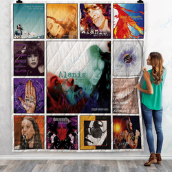 Alanis Morissette Albums Quilt Blanket Ver13 and Home Decor