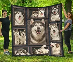 Alaskan Malamute Jfj Quilt Ki and Home Decor