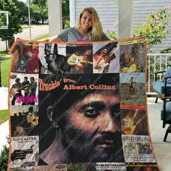 Albert Collins Albums Quilt Blanket For Fans Ver 17 and Home Decor