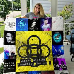 Alesso Albums Quilt Blanket For Fans Ver 17 and Home Decor