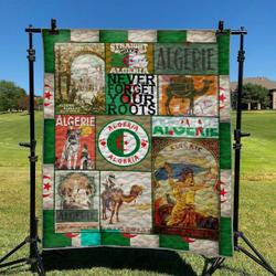 Algeria DHCLD0909 Quilt Blanket and Home Decor