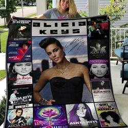 Alicia Keys Blanket Th1607 Quilt and Home Decor